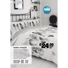 500100 Feathers Duvet Set Single