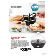 500255 Progress Go Healthy Egg Cooker 