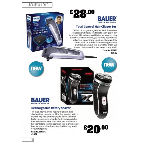 500273 Total Control Hair Clipper Set 