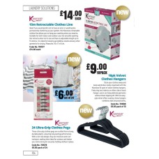 701577 Kleeneze 15m Retractable Clothes Line 