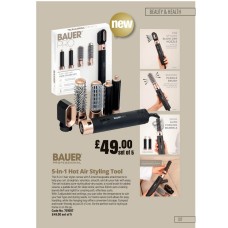 701587 Bauer 5 in 1 Hot Air Styling Tool 