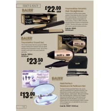 700237 Bauer Professional Nail Perfect Manicure And Pedicure Set 700237