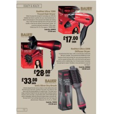 800836 RedHot Ultra 1200 Travel Hair Dryer 800836