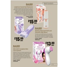 700468 Bauer Lady Care Facial Hair Remover 700468