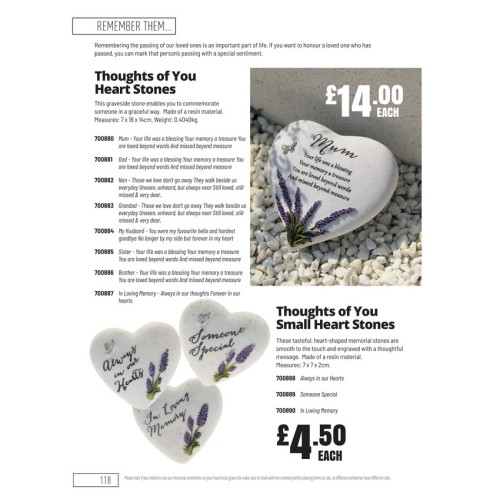 700882 Thoughts Of You Heart Stones Nan