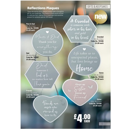 701290 Reflections Plaques Sister