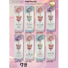 701349 Angel Keyrings Dear Mum