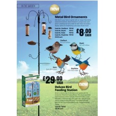 701410 Metal Bird Ornaments Chaffinch