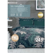 701440 Complete Duvet Set - Palms Single 