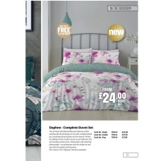 701443 Complete Duvet Set - Daphne Single 