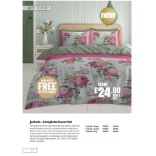 701452 Complete Duvet Set - Jacinda Single 