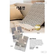 701482 Jazz Throw Natural 