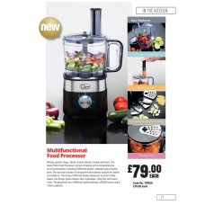 701520 Quest Multifunctional Food Processor 