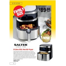 701521 Quest 8Litre XXL Hot Air Fryer 