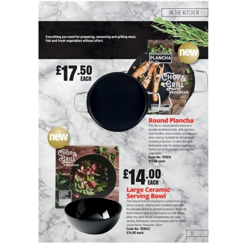 701542 Chop & Grill Large Serving Bowl 