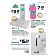 701569 Eazee2Clean Glass & Tile Buddy 2-in-1 Pad 