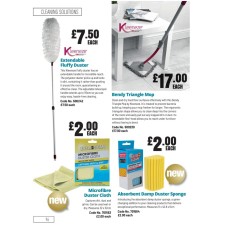 701563 Eazee2Clean Microfibre Duster Cloth 