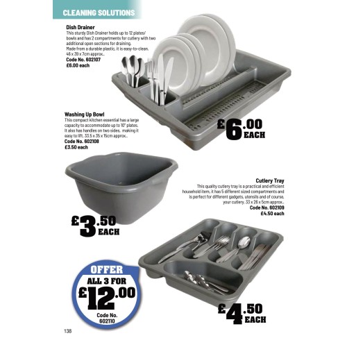 602110 Drainer Bowl Tray Offer