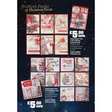 900303 Pack of 30 cards in 6 designs Traditional