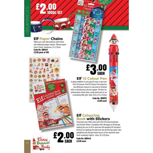 900972 Elf 10 Colour Pen 