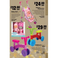 901006 Deluxe Dolls Pushchair 