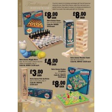 901009 Wooden Retro Games Chess