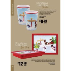 900754 Christmas Little Stars Beaker